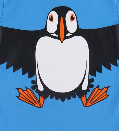 DYR-Cph T-Shirt - Dyrgrowl - Clear Blue Fly Papegøje