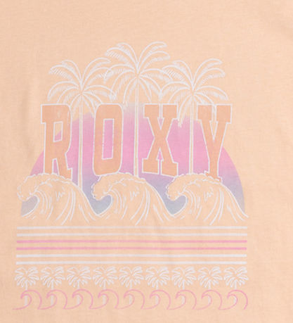 Roxy T-shirt - Purple Hearts B - Peach Parfait Roxy T-shirt - Purple Hearts B - Peach Parfait