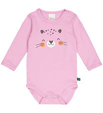 Freds World Body l/æ - Leo Print - Pastel Freds World Body l/æ - Leo Print - Pastel