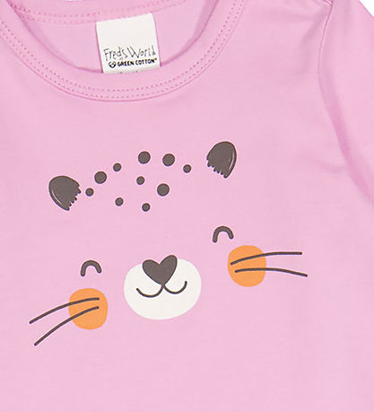 Freds World Body l/æ - Leo Print - Pastel Freds World Body l/æ - Leo Print - Pastel