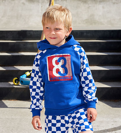 Freds World Hættetrøje - Racing - Surf Freds World Hættetrøje - Racing - Surf