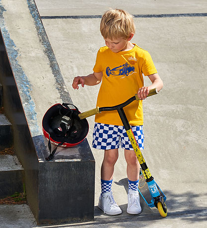 Freds World Sweatshorts - Racing - White/Surf Freds World Sweatshorts - Racing - White/Surf