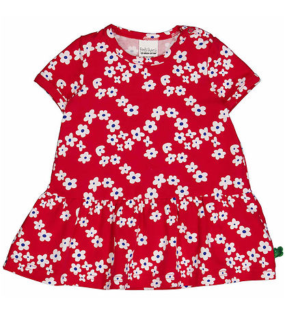 Freds World Kjole - Gladly - Salsa/White/Surf Freds World Kjole - Gladly - Salsa/White/Surf