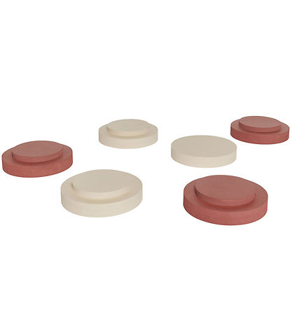 OYOY Skammel - Iro - 28x28 cm - Vanilla/Nutmeg OYOY Skammel - Iro - 28x28 cm - Vanilla/Nutmeg