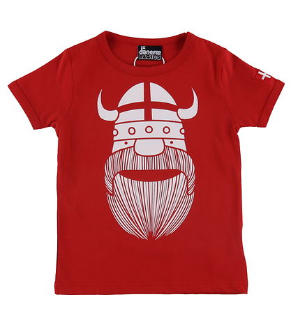 Danefæ T-Shirt - Danebasic - Red Erik