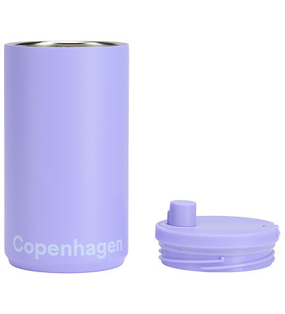 Design Letters Termokrus - Travel - Copenhagen - 350 ml - Blå