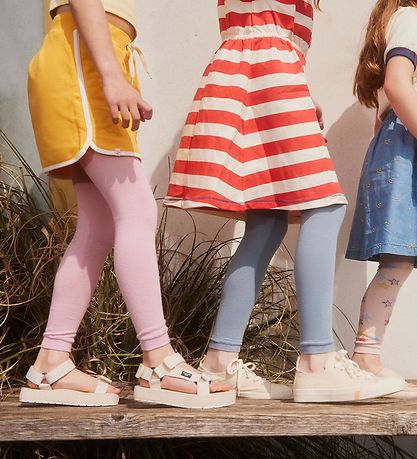 Melton Leggings - Faded Denim