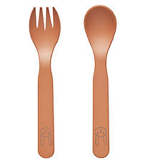 OYOY Børnebestik - 2 Dele - Pullo - Caramel OYOY Børnebestik - 2 Dele - Pullo - Caramel