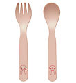 OYOY Børnebestik - 2 Dele - Pullo - Rose OYOY Børnebestik - 2 Dele - Pullo - Rose