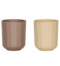 OYOY Kopper - 2-pak - Pullo - Taupe/Vanilla OYOY Kopper - 2-pak - Pullo - Taupe/Vanilla