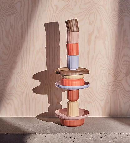 OYOY Kopper - 2-pak - Pullo - Taupe/Vanilla OYOY Kopper - 2-pak - Pullo - Taupe/Vanilla