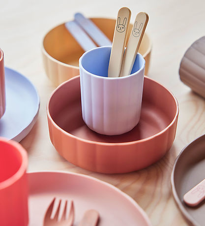 OYOY Kopper - 2-pak - Pullo - Caramel/Ice Blue OYOY Kopper - 2-pak - Pullo - Caramel/Ice Blue