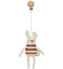 OYOY Barnevognsophæng - Musetti Mouse - Off White/Melange OYOY Barnevognsophæng - Musetti Mouse - Off White/Melange