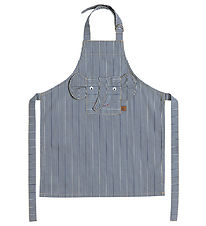 OYOY Forklæde - Denim - Elephant - Blå m. Striber OYOY Forklæde - Denim - Elephant - Blå m. Striber