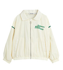Mini Rodini Jakke - Weight Lifting - Offwhite Mini Rodini Jakke - Weight Lifting - Offwhite