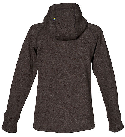 Isbjörn Of Sweden Fleecejakke - Uld/Polyester - Shaun - Espresso Isbjörn Of Sweden Fleecejakke - Uld/Polyester - Shaun - Espresso