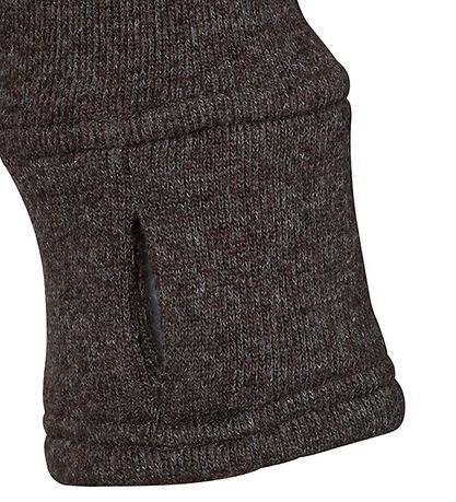 Isbjörn Of Sweden Fleecejakke - Uld/Polyester - Shaun - Espresso Isbjörn Of Sweden Fleecejakke - Uld/Polyester - Shaun - Espresso