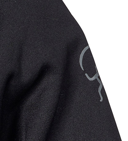 Isbjörn Of Sweden Softshelljakke m. Fleece - Panda - Sort Isbjörn Of Sweden Softshelljakke m. Fleece - Panda - Sort