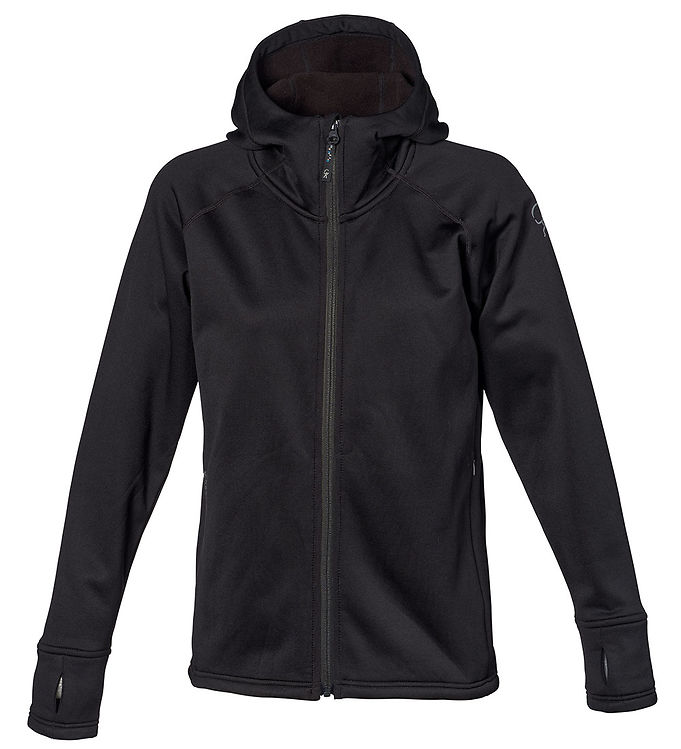 Isbjörn Of Sweden Softshelljakke m. Fleece - Panda - Sort