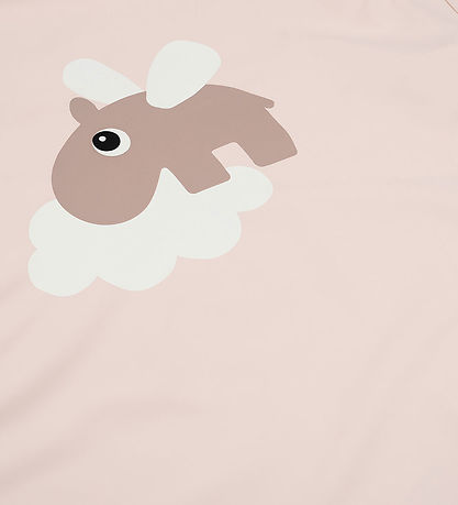 Done By Deer Forklæde - PU - Happy Clouds - Powder
