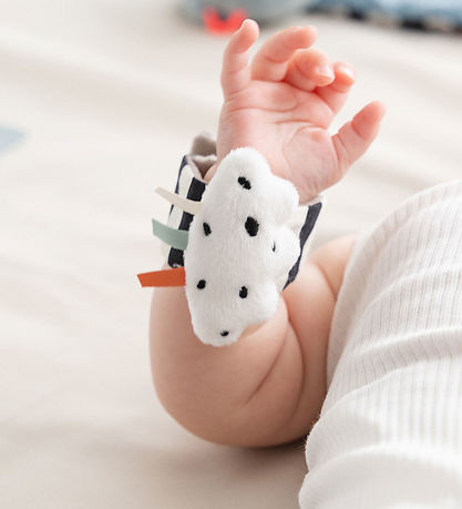 Done By Deer Håndledsranglesæt - 2-pak - Happy Clouds - Blå Done By Deer Håndledsranglesæt - 2-pak - Happy Clouds - Blå