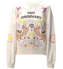 Sweat-shirt Lala Berlin - Izoni - Une aigrette pas ordinaire Sweat-shirt Lala Berlin - Izoni - Une aigrette pas ordinaire