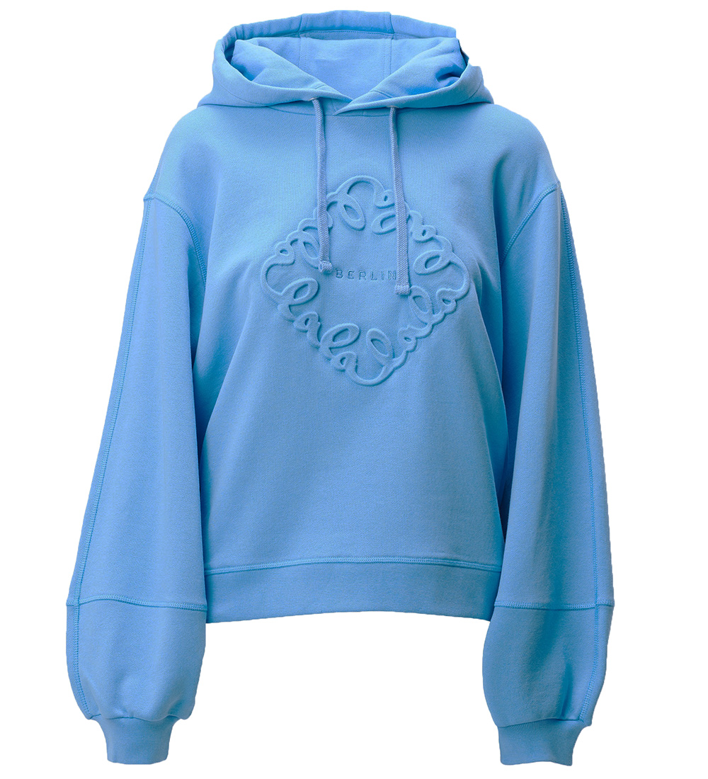 Sweat Capuche Lala Berlin - Ipalina - Diamant Azur Blue - Lala Berlin - XS - Xtra Small - Sweat Capuche 232 €