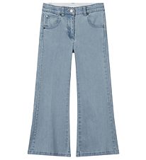 Stella McCartney Kids Jeans - Lyseblå m. Logo Stella McCartney Kids Jeans - Lyseblå m. Logo