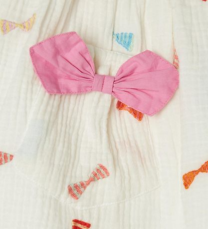 Stella McCartney Kids Nederdel - Hvid m. Sløjfer