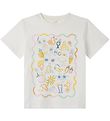 Stella McCartney Kids T-shirt - Hvid/Pastel
