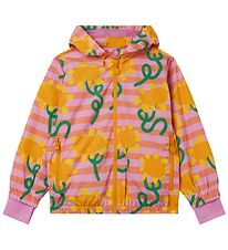 Stella McCartney Kids Jakke - Rosa/Orangestribet m. Solsikker Stella McCartney Kids Jakke - Rosa/Orangestribet m. Solsikker