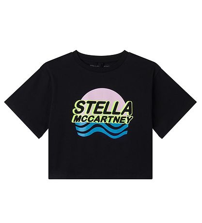 Stella McCartney Kids T-shirt - Sort m. Print Stella McCartney Kids T-shirt - Sort m. Print