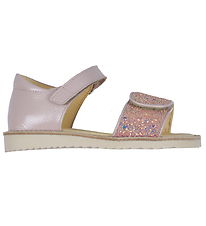 Angulus Sandaler - Pale Rose/Rose Glitter Angulus Sandaler - Pale Rose/Rose Glitter