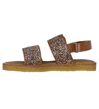 Angulus Sandaler - Tan/Multi Glitter Angulus Sandaler - Tan/Multi Glitter