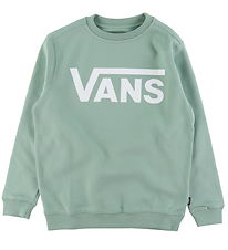 Vans Sweatshirt - Classic Crew - Iceberg Green Vans Sweatshirt - Classic Crew - Iceberg Green