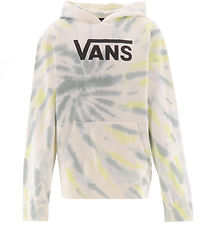 Vans Hættetrøje - Spiral Tie Dye - Iceberg Green Vans Hættetrøje - Spiral Tie Dye - Iceberg Green