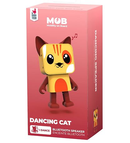 Mobility On Board Højtaler - Trådløs - Dansende Kat Mobility On Board Højtaler - Trådløs - Dansende Kat