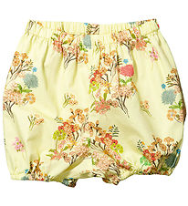 Christina Rohde Shorts - Gul m. Blomster Christina Rohde Shorts - Gul m. Blomster