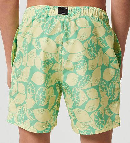 Björn Borg Badeshorts - Borg Print - Limoncello Big