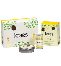 Kraes Gaveæske - Babybad/Baby Balm/Glade Kinder - Havre & Kokos Kraes Gaveæske - Babybad/Baby Balm/Glade Kinder - Havre & Kokos