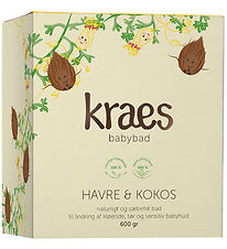Kraes Babybad - Havre & Kokos - 600 g Kraes Babybad - Havre & Kokos - 600 g