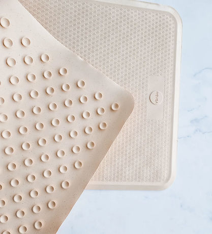 Hevea Bademåtte - Naturgummi - 75x34 cm - Sand Hevea Bademåtte - Naturgummi - 75x34 cm - Sand