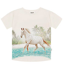 Molo T-shirt - Raeesa - Horse on Beach Molo T-shirt - Raeesa - Horse on Beach