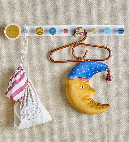 Bloomingville Mini Knagerække - Træ - Space - Brun