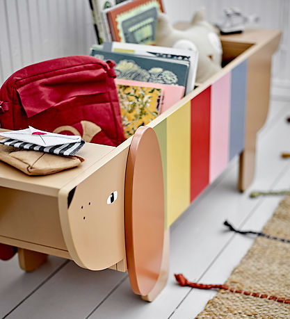 Bloomingville Mini Bogkasse - Charlie - Brun Bloomingville Mini Bogkasse - Charlie - Brun