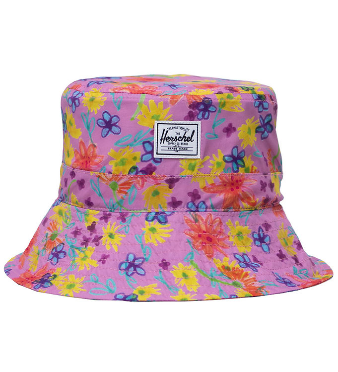 Herschel Bøllehat - Toddler Beach UV - Scribble Floral