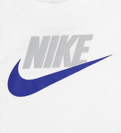 Nike Sweatsæt - Cardigan/Sweatpants/T-shirt - Game Royal