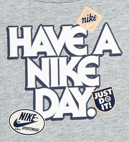 Nike Sæt - Sweatpants/T-shirt - Midnight Navy Nike Sæt - Sweatpants/T-shirt - Midnight Navy