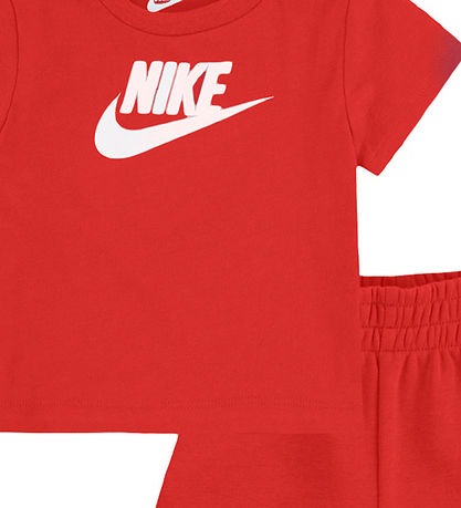 Nike Shortssæt - T-shirt/Shorts - University Red Nike Shortssæt - T-shirt/Shorts - University Red