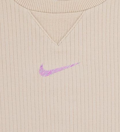 Nike Sæt - Rib - Bukser/Bluse - Sanddrift Nike Sæt - Rib - Bukser/Bluse - Sanddrift